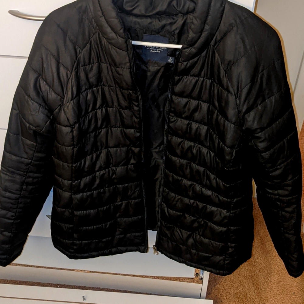 Black coat